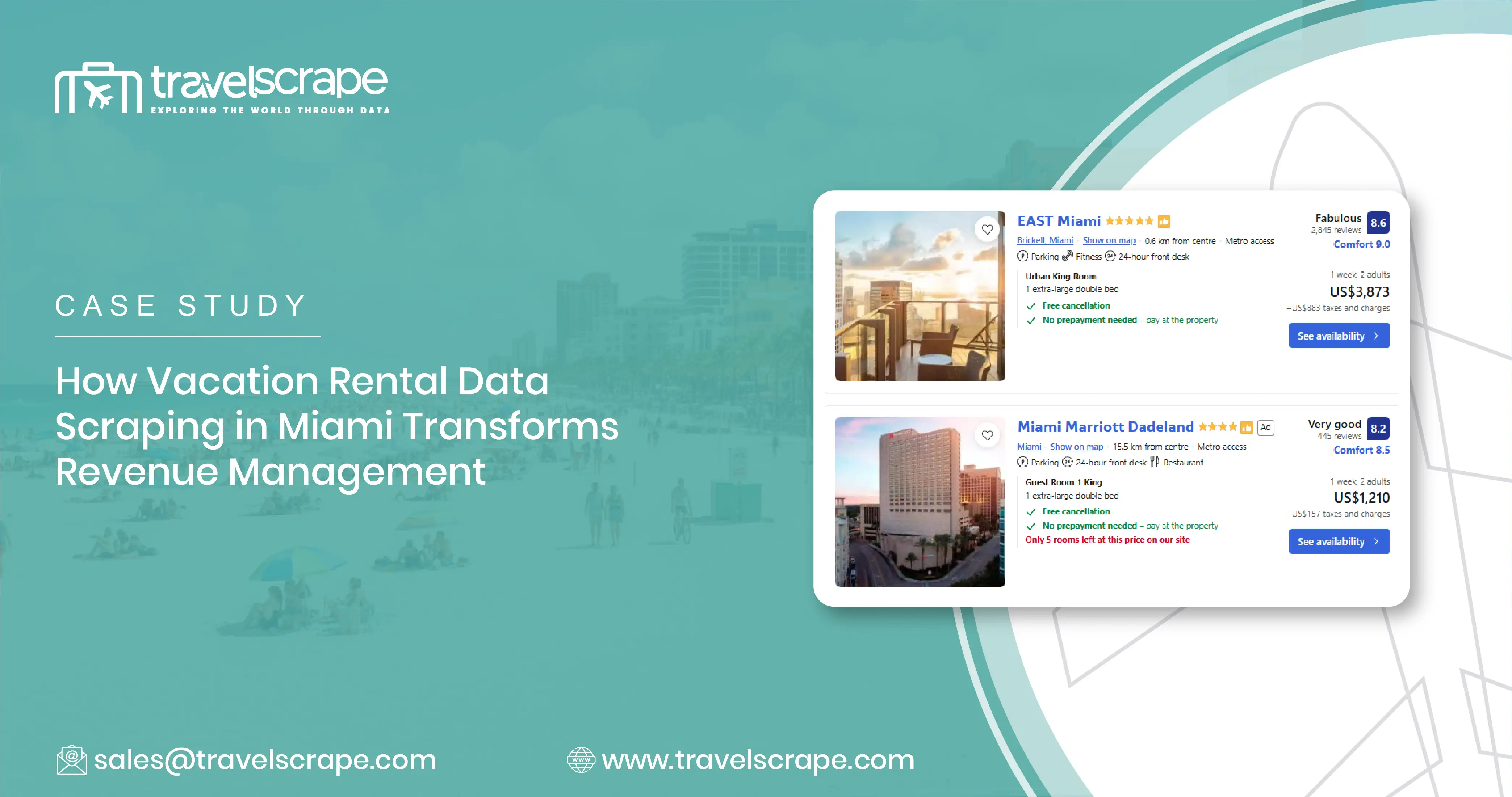 Vacation Rental Data Scraping in Miami for Revenue Management
